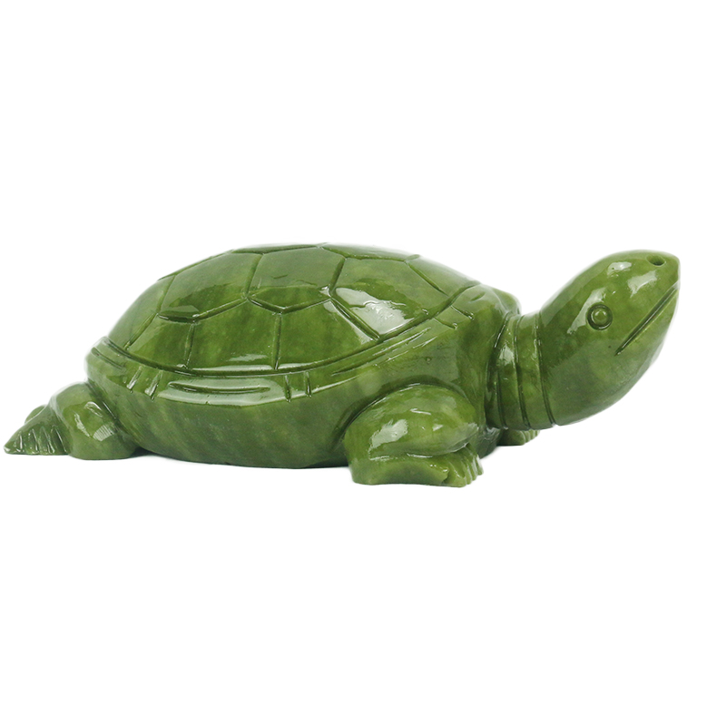 Aquarium Fish Saltwater - Natural Jade/turtle Sculpture/home Decoration/feng Shui Ornaments/fish