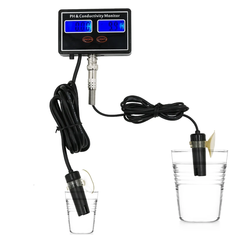 Aquarium Fish Online - Digital Online PH EC Conductivity Monitor