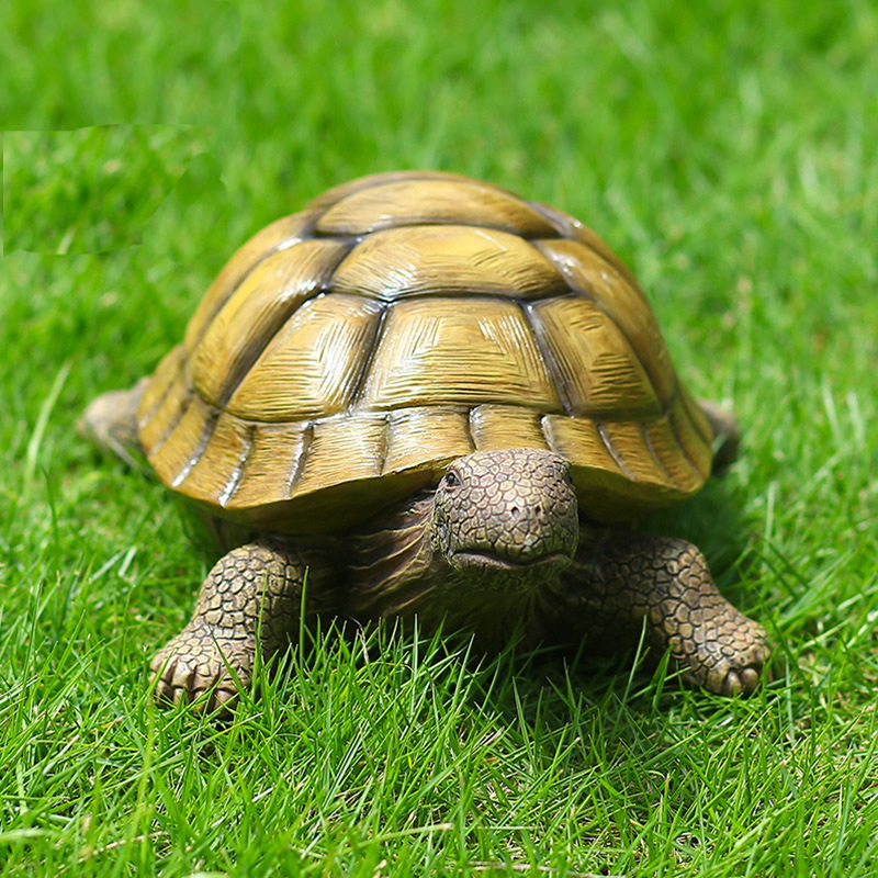 Aquarium Fish Saltwater - Cute Decorative Turtle Resin Tortoise Outdoor