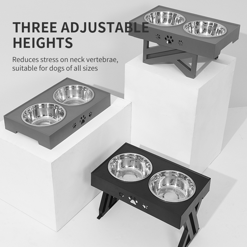 Elevated Dog Bowls 3 Adjustabl - Royal Canin Food Medium review and price