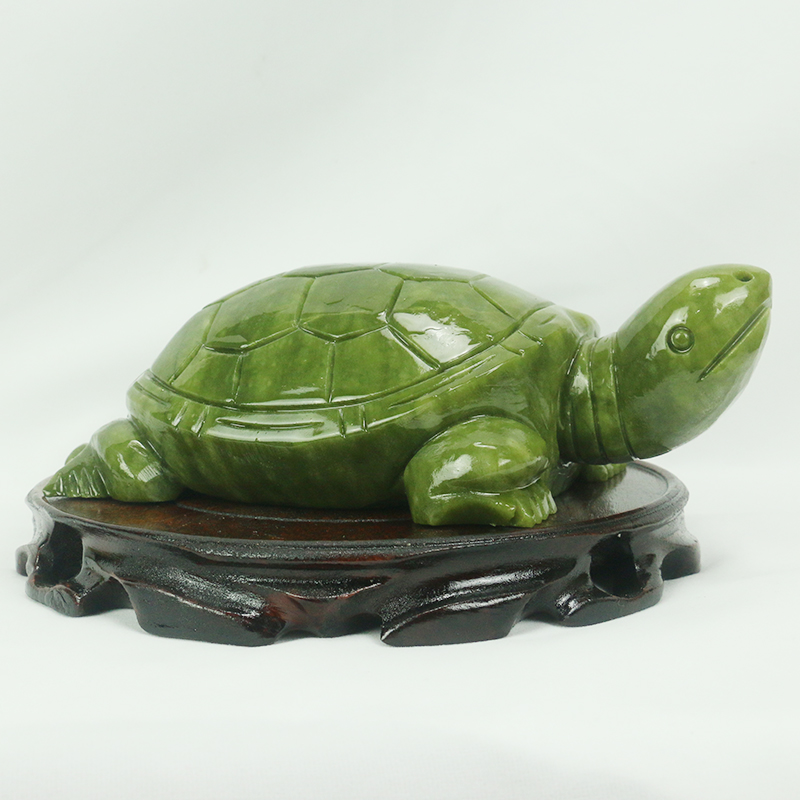 Natural Jade/turtle Sculpture/ - Aquarium Fish Saltwater review and price
