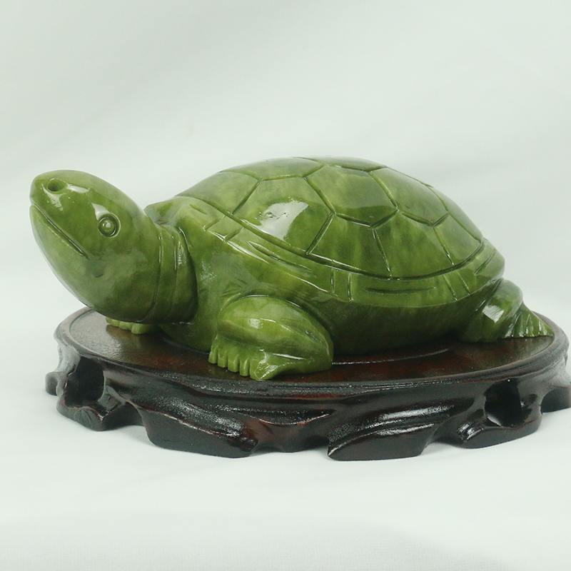 Natural Jade/turtle Sculpture/ - Aquarium Fish Saltwater review and price