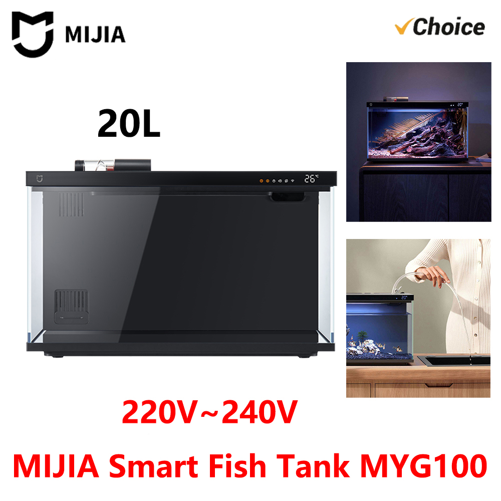 NEW MIJIA Smart Fish Tank Work - Xiaomi Aquarium Fish Tank review and price