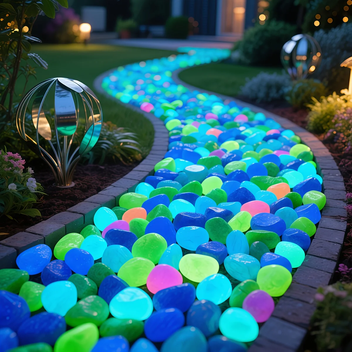 1CM 100pcs Color Goose Stone L - Aquarium Fish Saltwater review and price