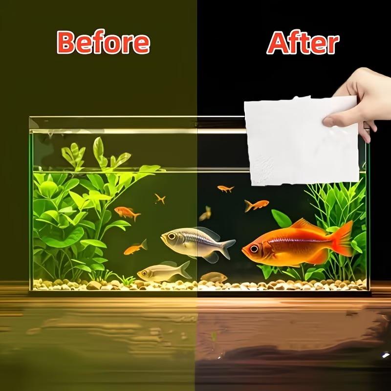 50/300Pcs Aquarium Color-Absor - Aquarium Fish Yellow review and price