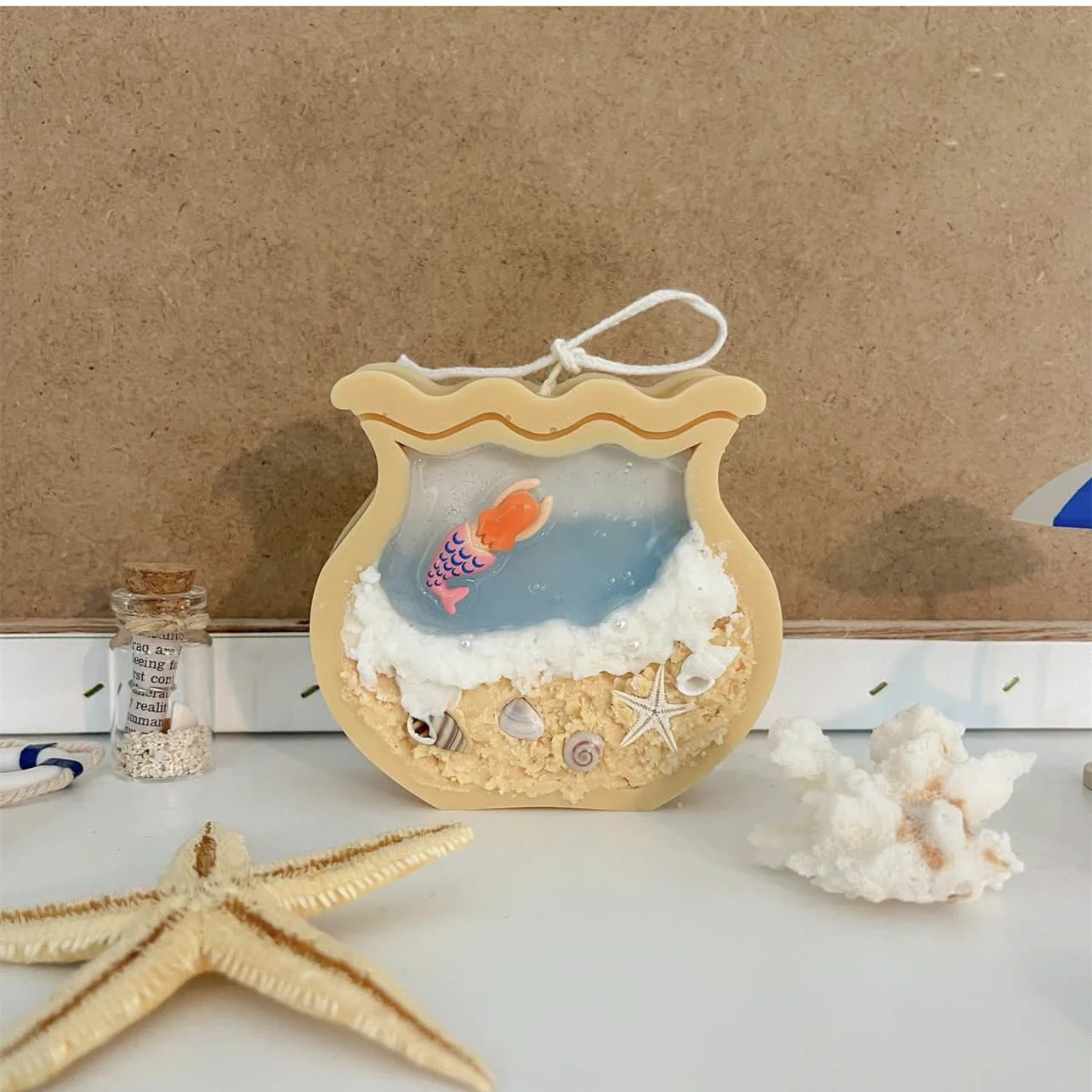 Fish Tank Moon Shape Candle Mo - Aquarium Fish Saltwater review and price