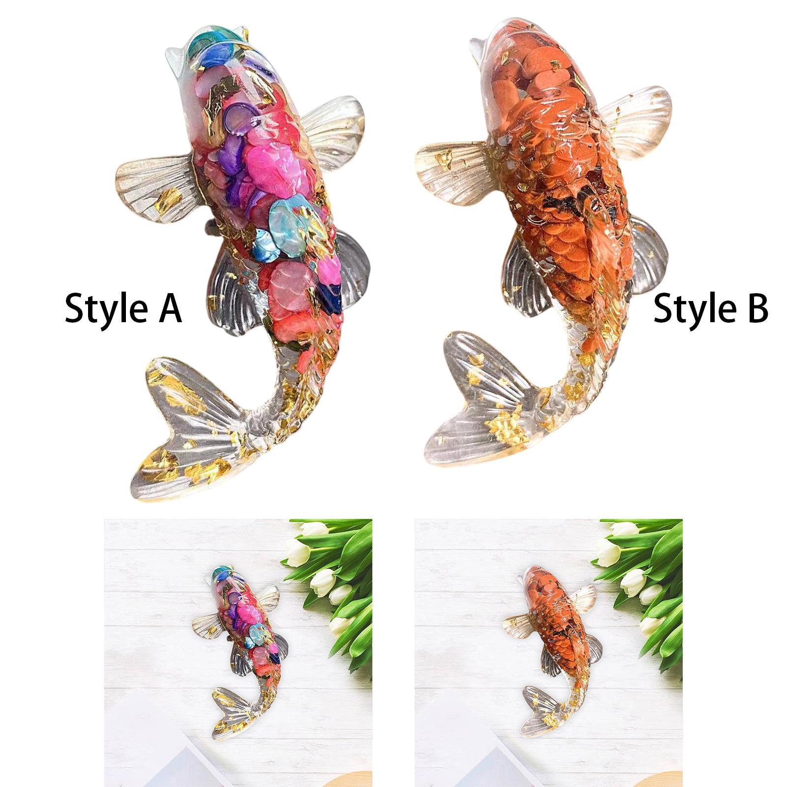 Lightweight 2.3inch Glass Koi  - Aquarium Fish Store review and price