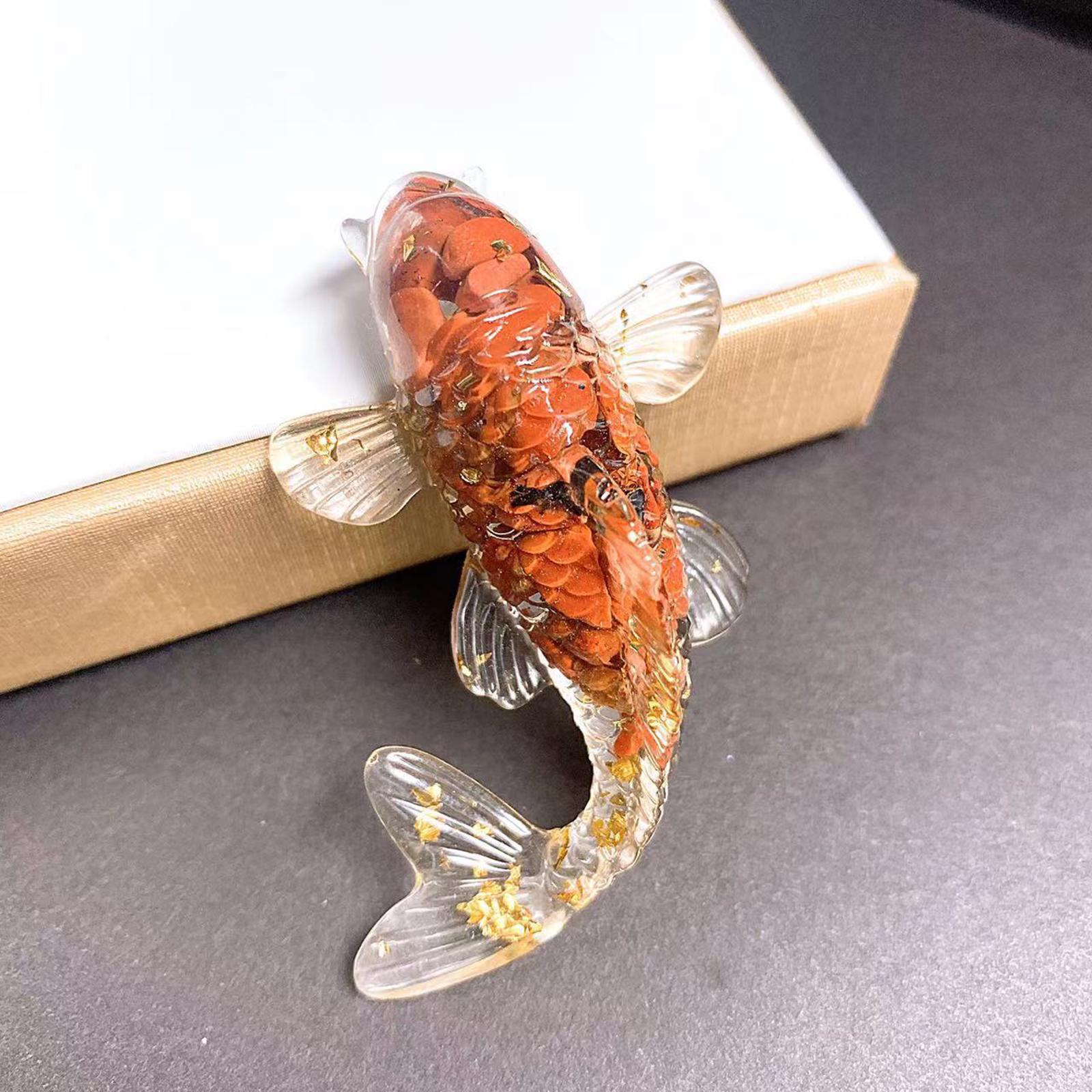 Lightweight 2.3inch Glass Koi  - Aquarium Fish Store review and price