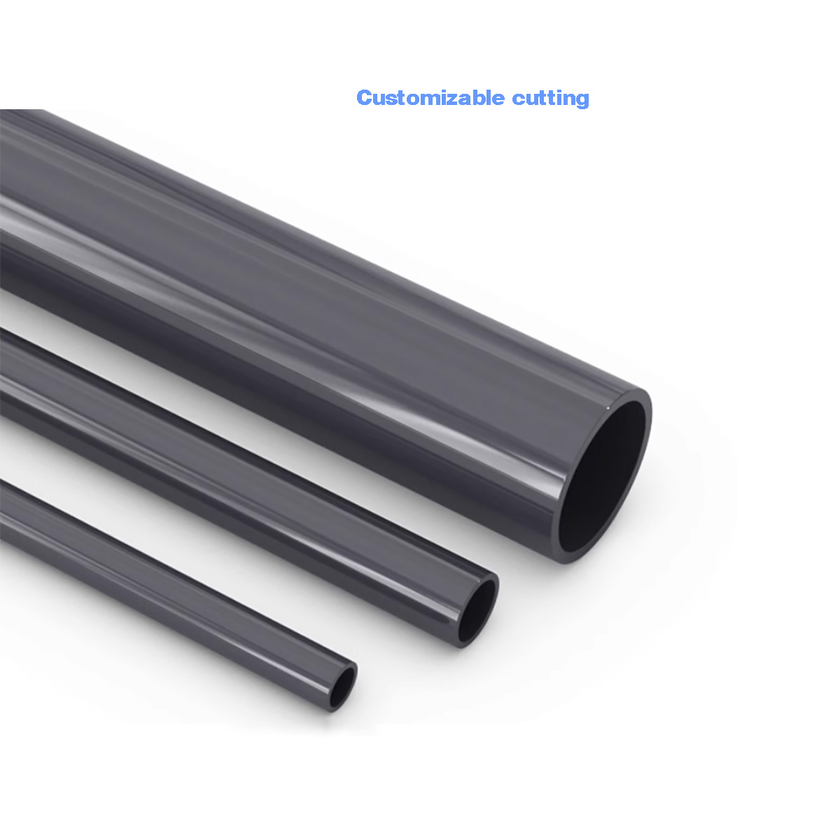 Black PVC Plastic Pipe Hollow  - Aquarium Fish Real review and price