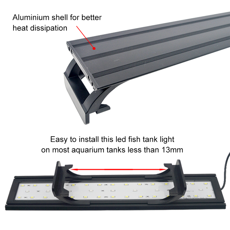 Aquarium LED Light for 16-64CM - Aquarium Fish Store review and price