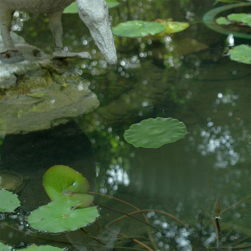 Artificial Lily Pads 15Pcs Rea - Aquarium Fish Artificial review and price