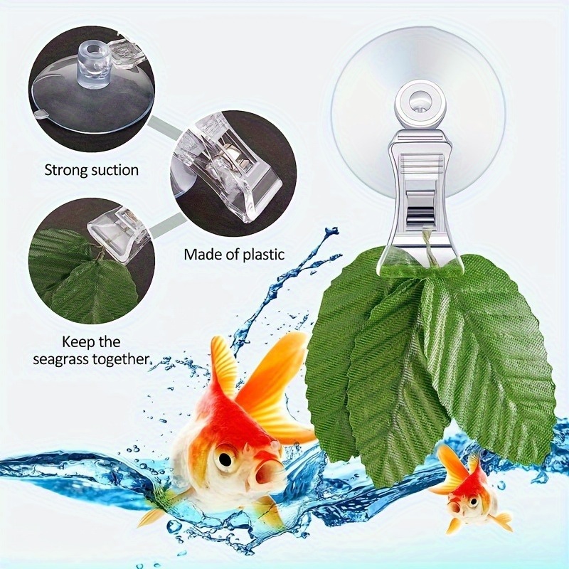 8pcs Fish Seaweed Clip Plant S - Aquarium Fish Store review and price