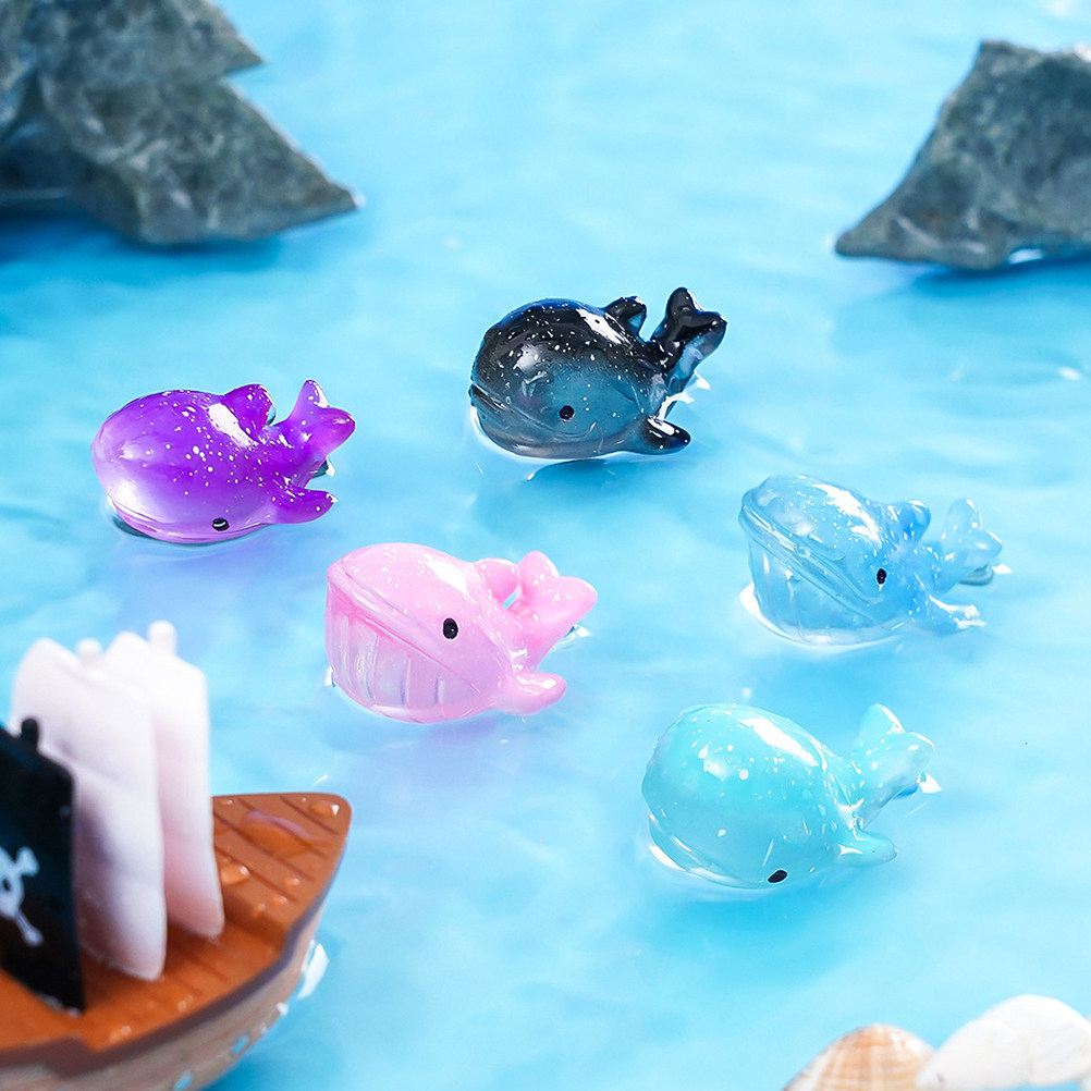 9Pcs Smooth Surface Mini Resin - Aquarium Fish Shark review and price