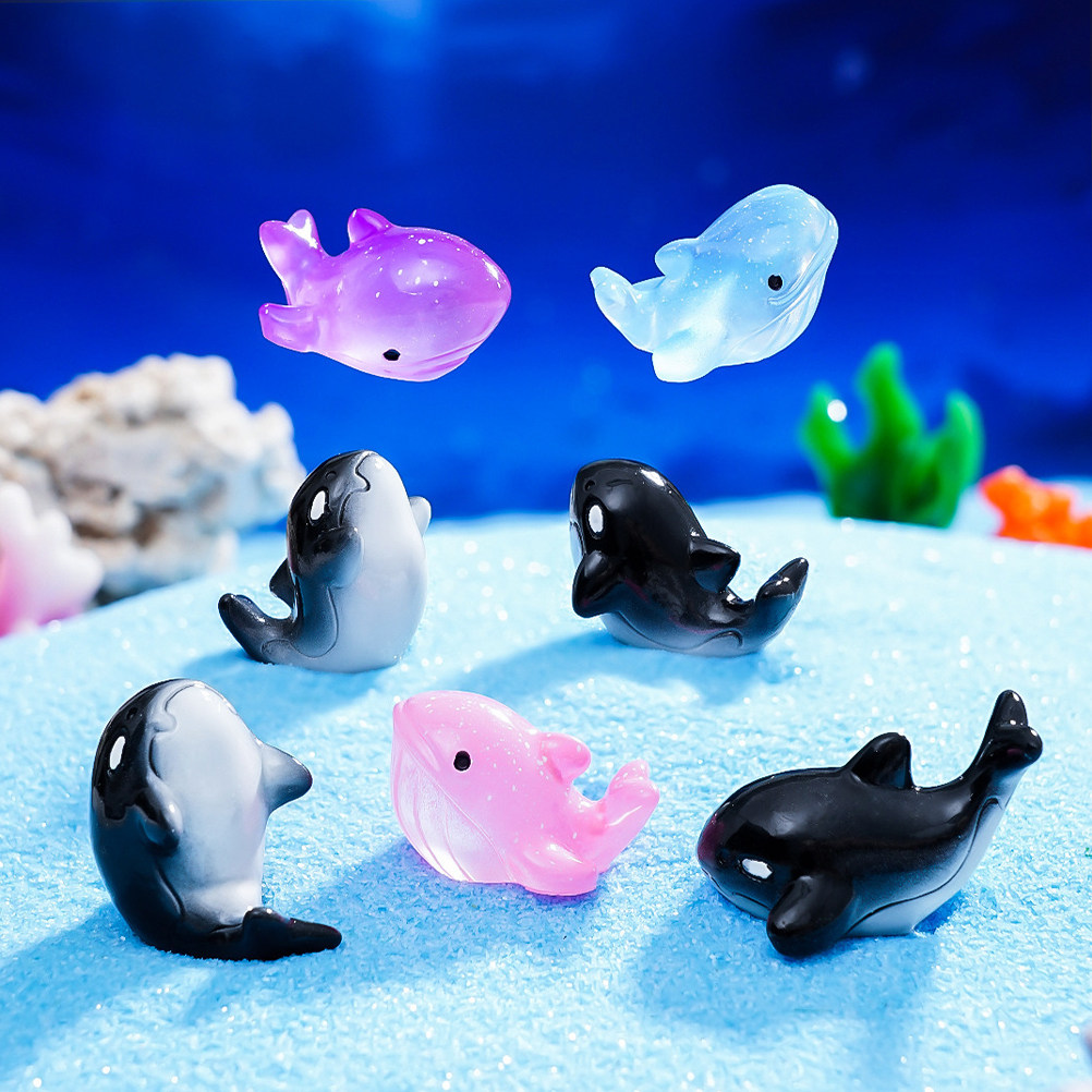 9Pcs Smooth Surface Mini Resin - Aquarium Fish Shark review and price