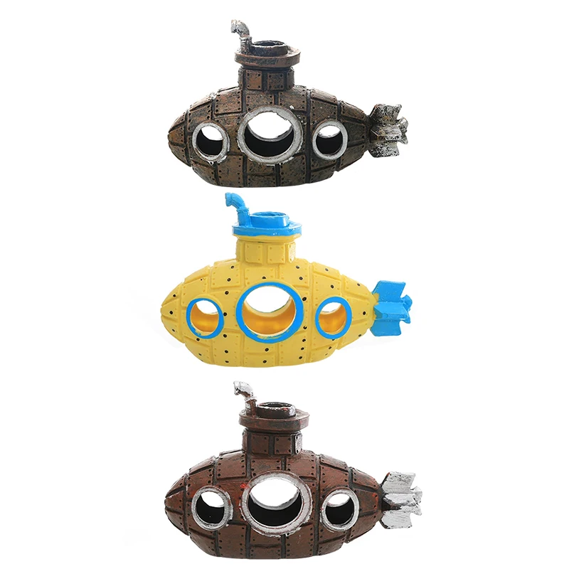 1Pc Creative Fish Tank Decorat - Aquarium Fish Yellow review and price