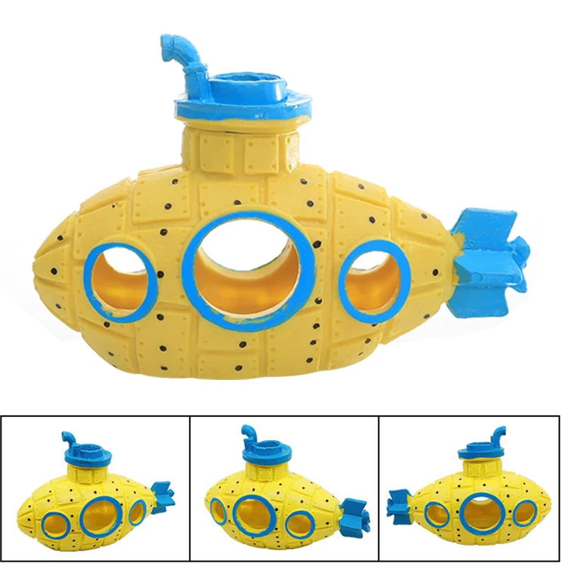 1Pc Creative Fish Tank Decorat - Aquarium Fish Yellow review and price