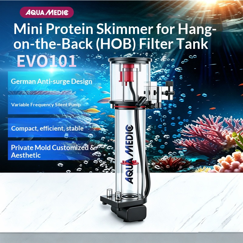 Aqua Medic EVO101 Back Chamber - Protein Skimmer Reef review and price