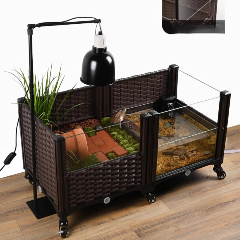 Eco Turtle Tank with Basking P - Aquarium Fish Yellow review and price