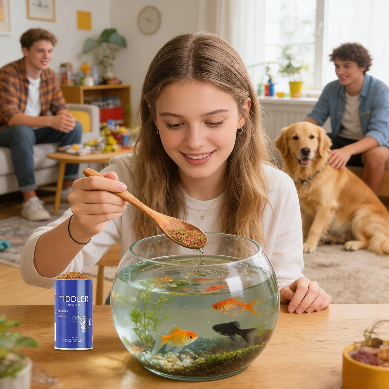 Fish Food Aquarium Feed Small  - Aquarium Fish Store review and price