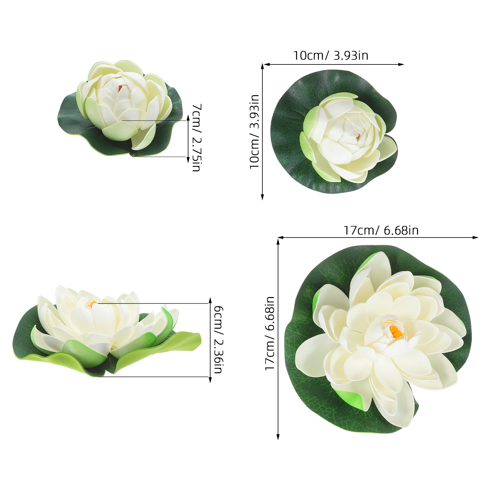 5Pcs Natural-Look Floating Art - Aquarium Fish Artificial review and price