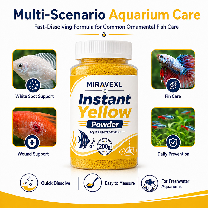 MIRAVEXL Fast Dissolve Yellow  - Aquarium Fish Yellow review and price