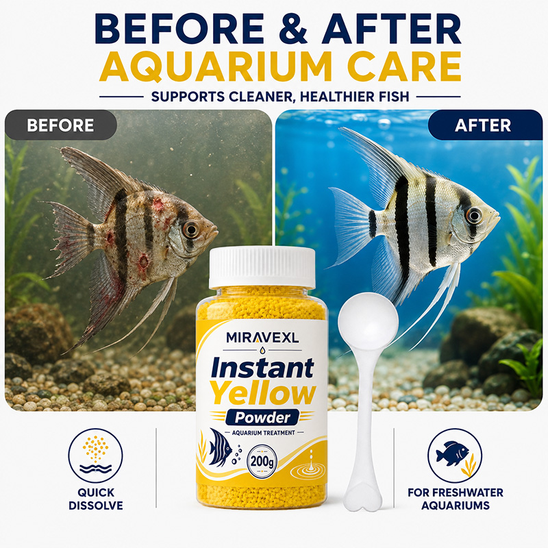 MIRAVEXL Fast Dissolve Yellow  - Aquarium Fish Yellow review and price