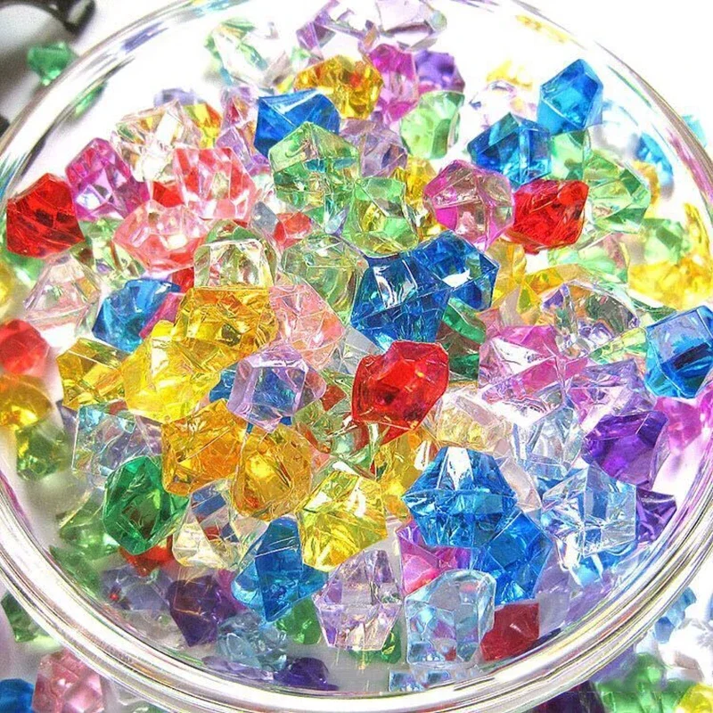 200pcs Acrylic Gem Stone Color - Aquarium Fish Real review and price