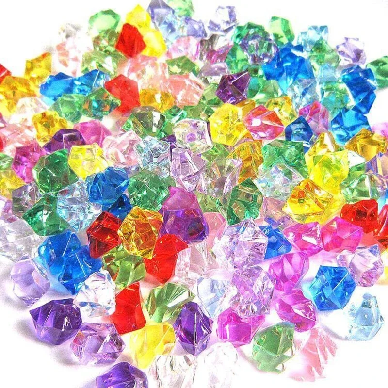 200pcs Acrylic Gem Stone Color - Aquarium Fish Real review and price
