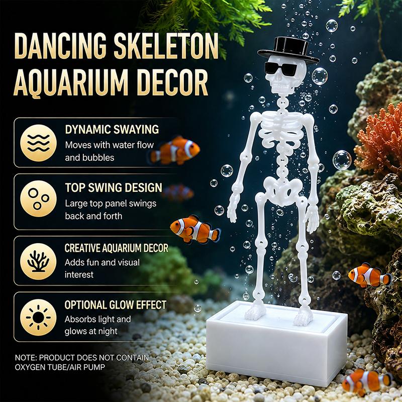 Funny Dancing Skeleton Aquariu - Aquarium Fish Diseases review and price