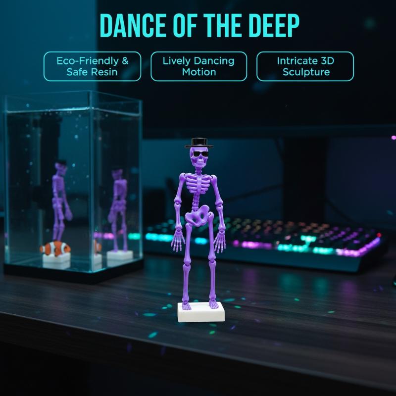 Funny Dancing Skeleton Aquariu - Aquarium Fish Diseases review and price