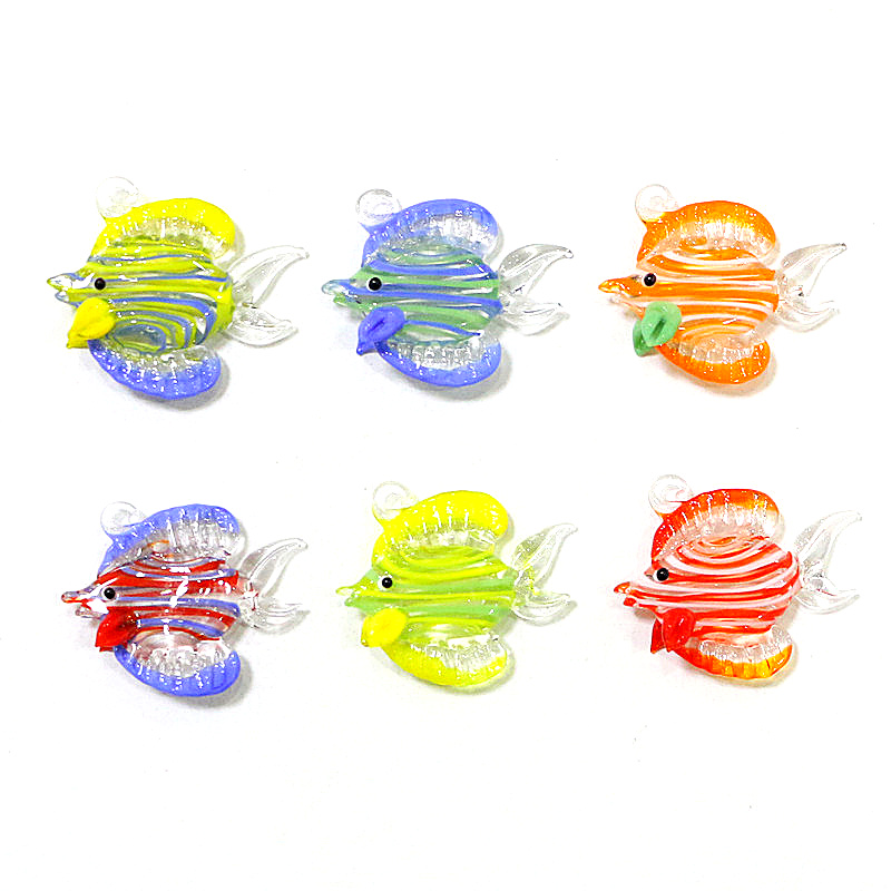 2Pcs Mini Marine Fish Figurine - Aquarium Fish Real review and price