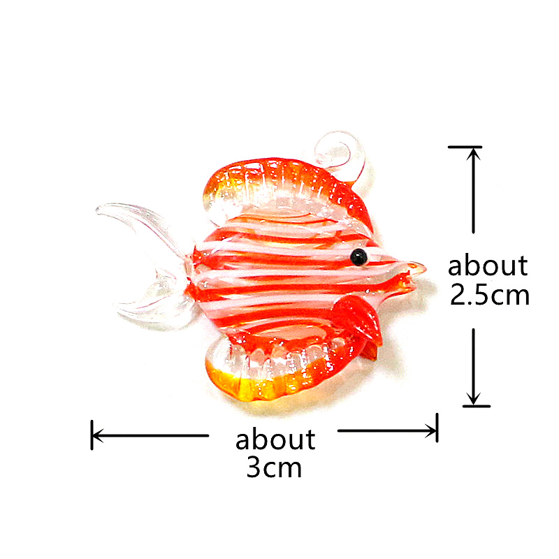 2Pcs Mini Marine Fish Figurine - Aquarium Fish Real review and price