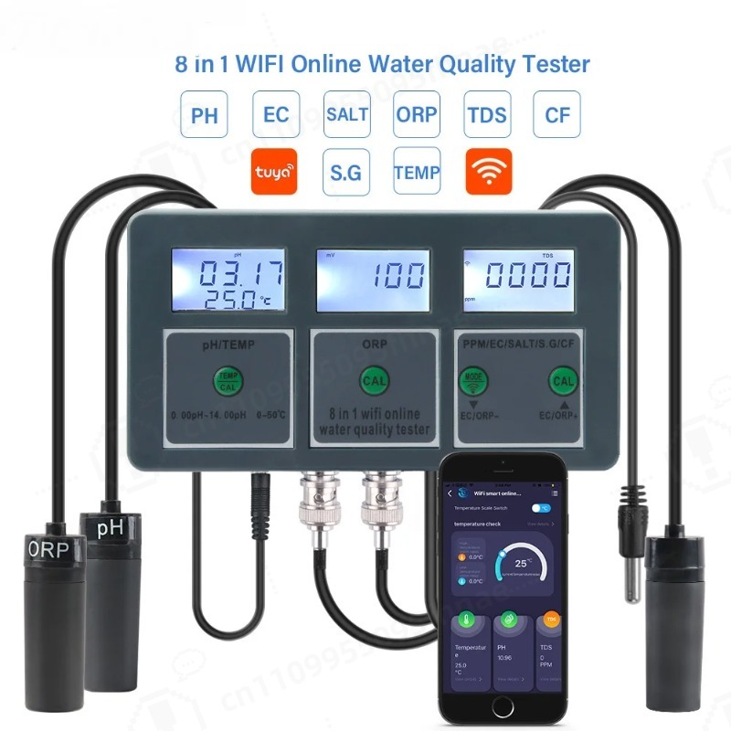 WiFi Digital PH ORP TDS EC Sal - Aquarium Fish Online review and price